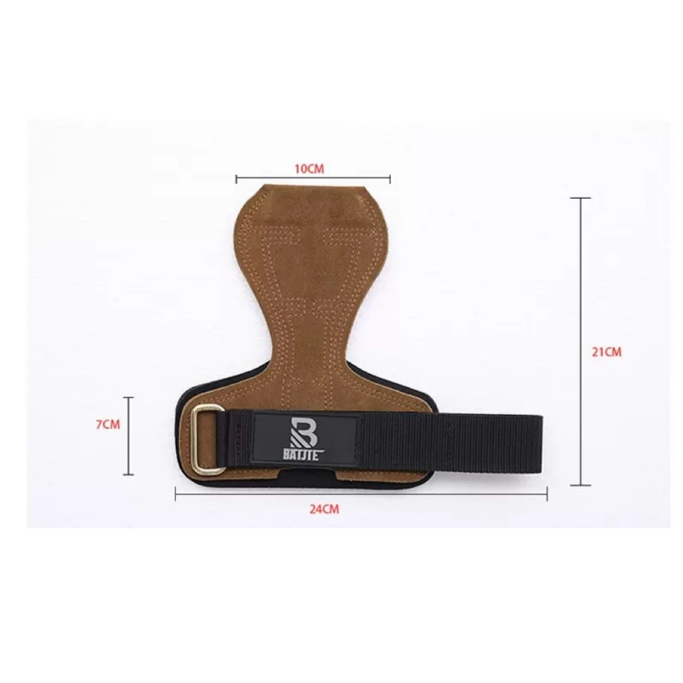 Cowhid wristband grip belt.jpg