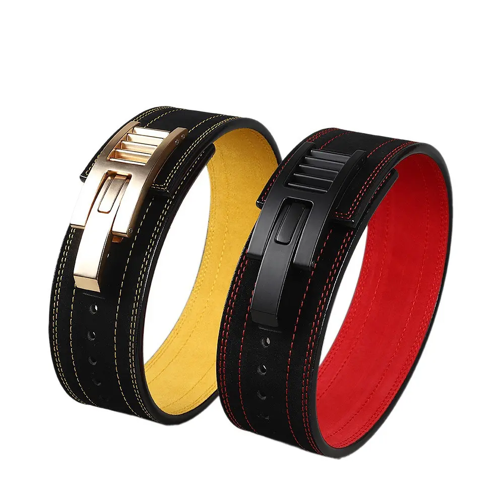 Squat and deadlift leather fitness weightlifting belts.jpg