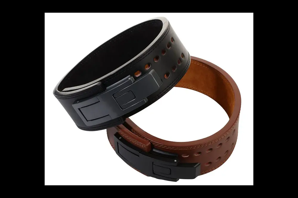 Cowhide fitness training belt