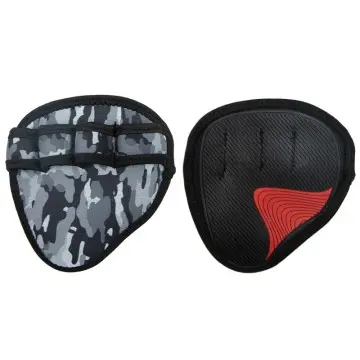 Camouflage fitness breathable palm protection four-finger gloves